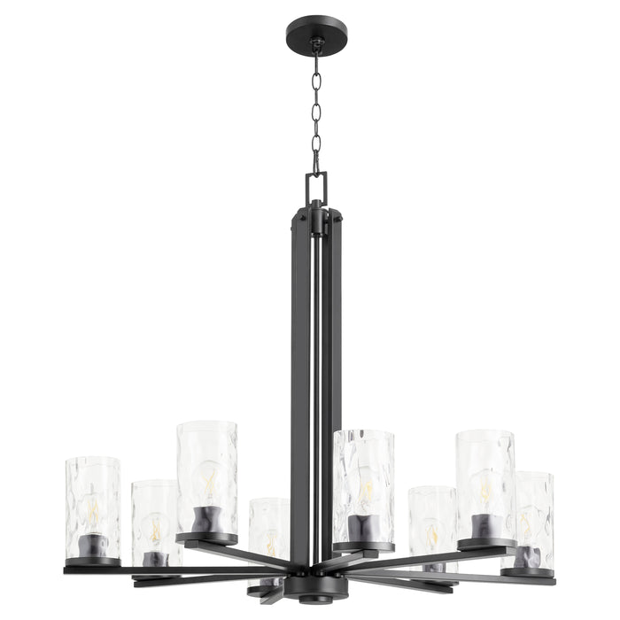 Quorum Home Quorum - 6111-8-59 - Eight Light Chandelier - Matte Black