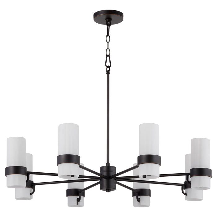 Sojourn 8 Light Chandelier - Bronze