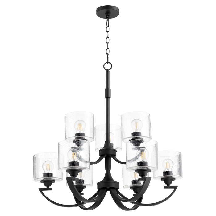 Quorum Home Quorum - 6202-9-69 - Nine Light Chandelier - Textured Black