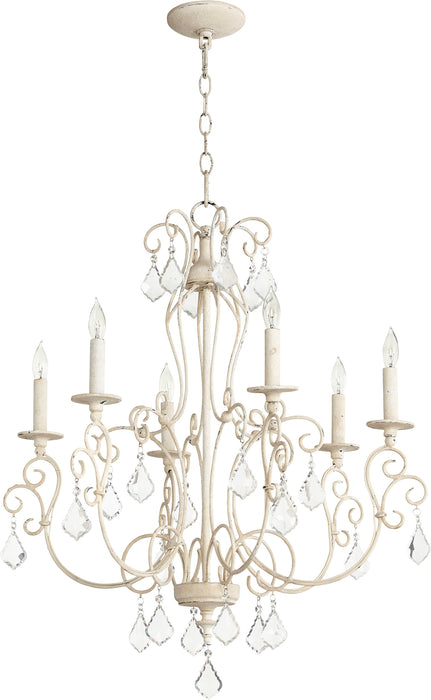 Quorum Home Quorum - 6205-6-70 - Six Light Chandelier - Persian White