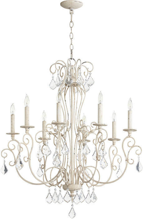 Quorum Home Quorum - 6205-8-70 - Eight Light Chandelier - Persian White