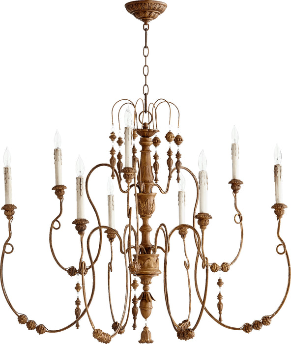 Quorum Home Quorum - 6206-9-94 - Nine Light Chandelier - French Umber