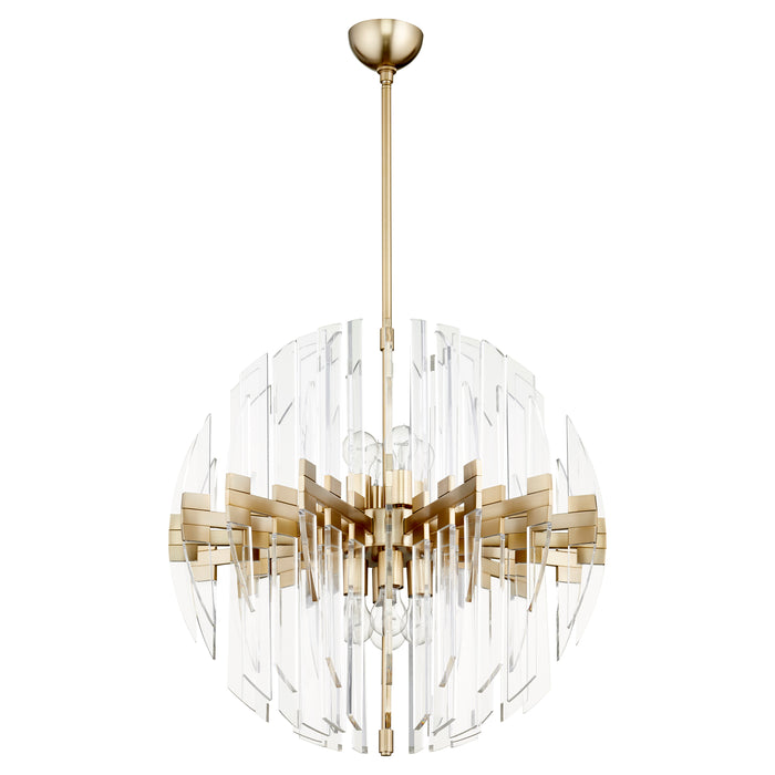 Quorum Home Cyan - 6310-27-80 - Eight Light Chandelier