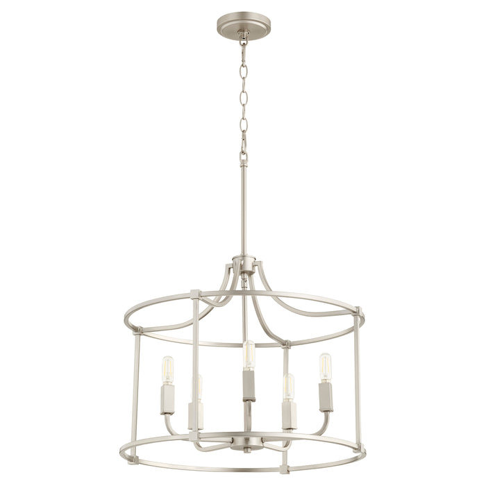 Quorum Home Quorum - 646-5-65 - Five Light Nook - Satin Nickel