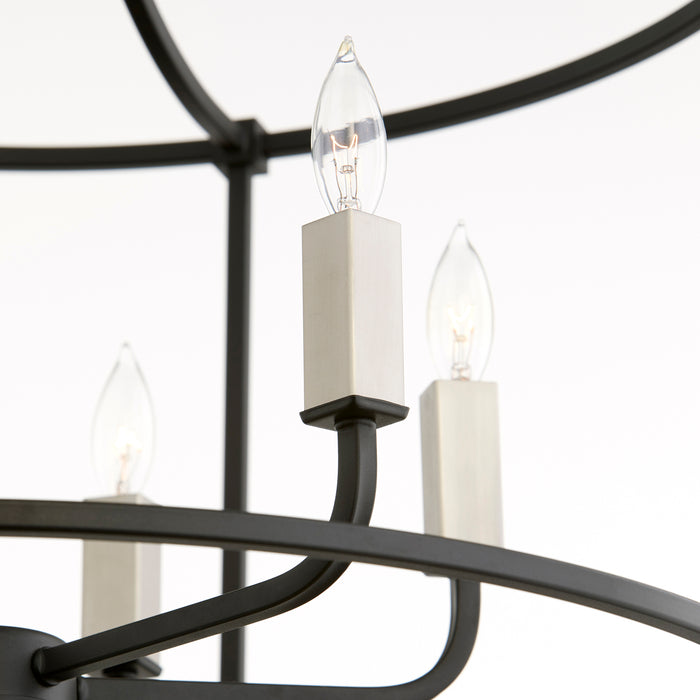 Quorum Home Quorum - 646-6-69 - Six Light Nook - Textured Black
