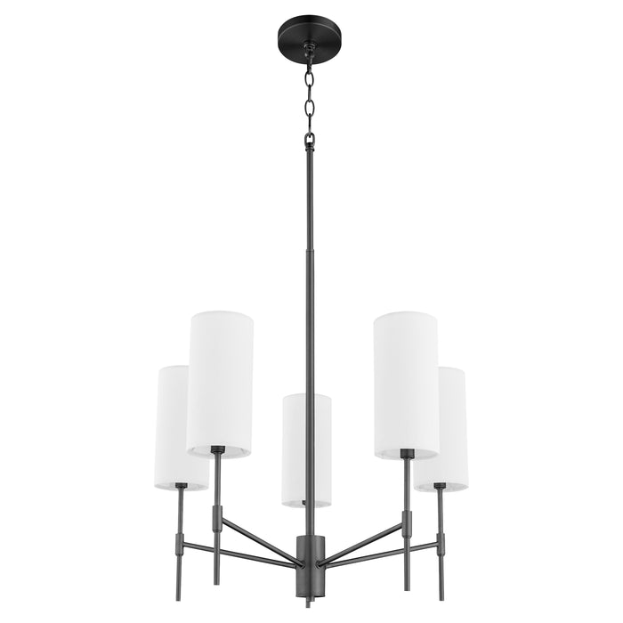 Quorum Home Quorum - 663-5-59 - Five Light Chandelier - Matte Black