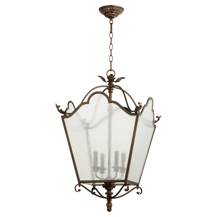 Quorum Home Quorum - 6906-4-39 - Four Light Entry Pendant - Vintage Copper