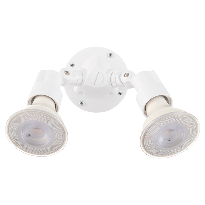 2 Light Wet Par Holder - White