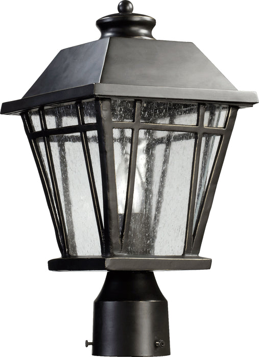 Quorum Home Quorum - 766-8-95 - One Light Post Mount - Old World
