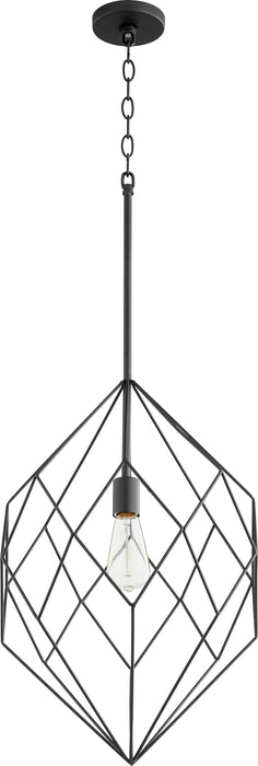 Quorum Home Quorum - 8005-69 - One Light Pendant - Textured Black