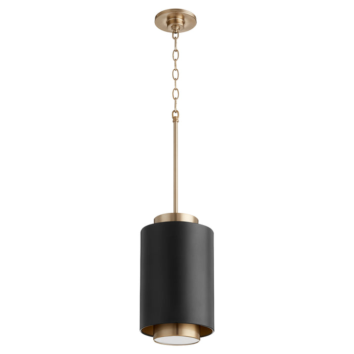 Quorum Home Quorum - 8008-6980 - One Light Pendant - Textured Black