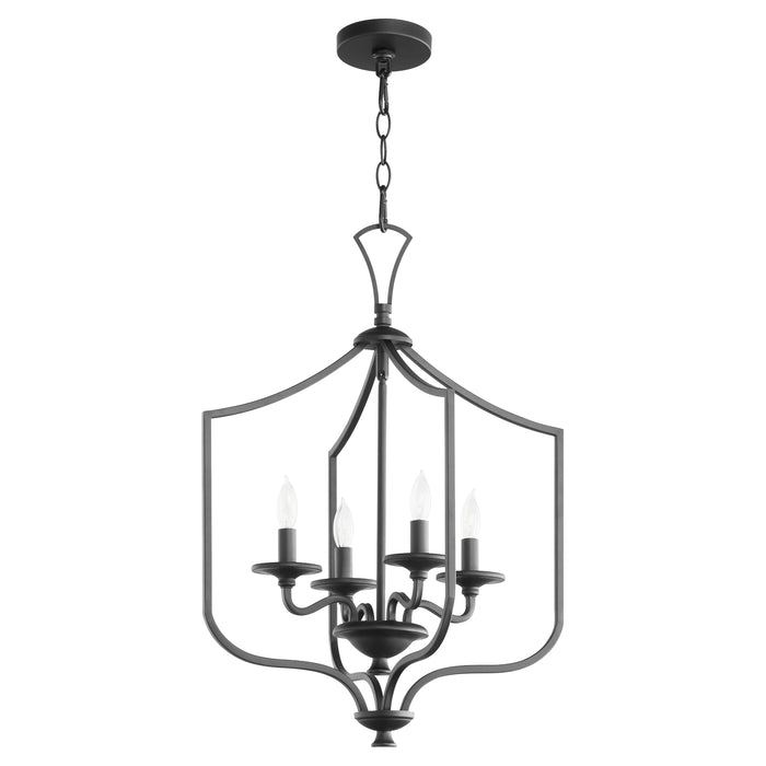 Quorum Home Quorum - 8021-4-59 - Four Light Entry - Matte Black