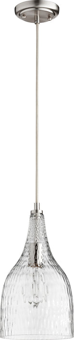 Quorum Home Quorum - 8042-65 - One Light Pendant - Satin Nickel