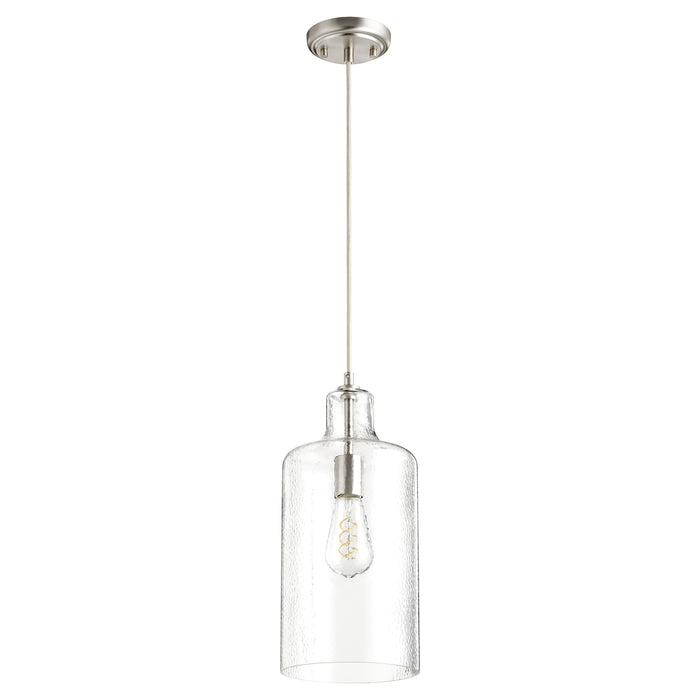 Quorum Home Quorum - 8141-65 - One Light Pendant - Satin Nickel