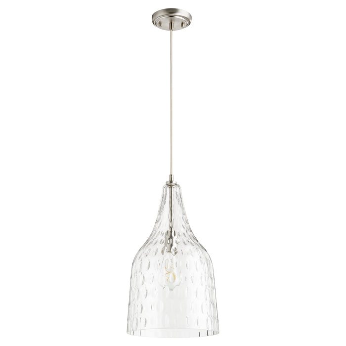 Quorum Home Quorum - 8142-65 - One Light Pendant - Satin Nickel