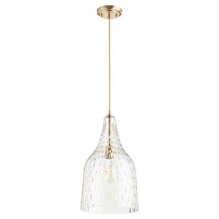 Quorum Home Quorum - 8142-80 - One Light Pendant - Aged Brass