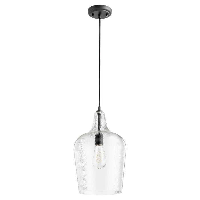 Quorum Home Quorum - 8143-69 - One Light Pendant - Textured Black