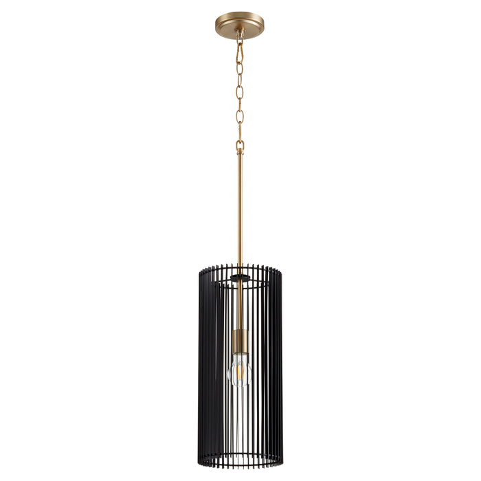 Quorum Home Quorum - 818-1-80 - One Light Pendant - Aged Brass