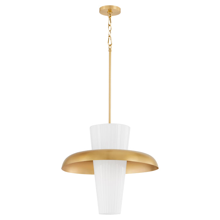 Quorum Home Quorum - 8227-16-80 - One Light Pendant - Aged Brass