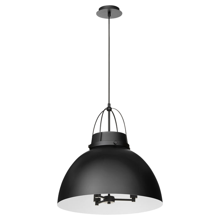 PRUITT 21" 3 Light Pendant - Matte Black