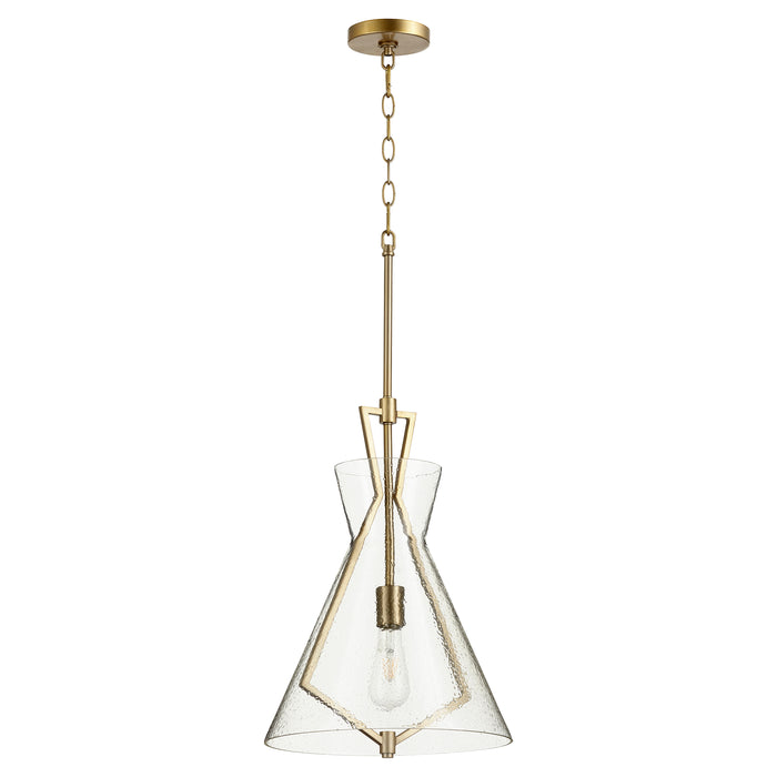 Quorum Home Quorum - 8426-80 - One Light Pendant - Aged Brass