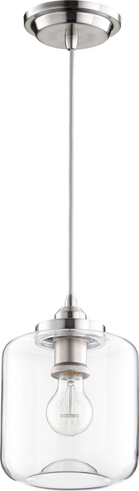 Quorum Home Quorum - 845-65 - One Light Pendant - Satin Nickel