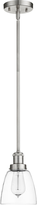 Quorum Home Quorum - 878-165 - One Light Pendant - Satin Nickel