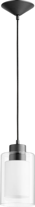 Quorum Home Quorum - 882-69 - One Light Pendant - Textured Black
