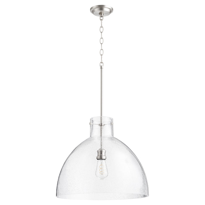 Quorum Home Quorum - 8932-65 - One Light Pendant - Satin Nickel