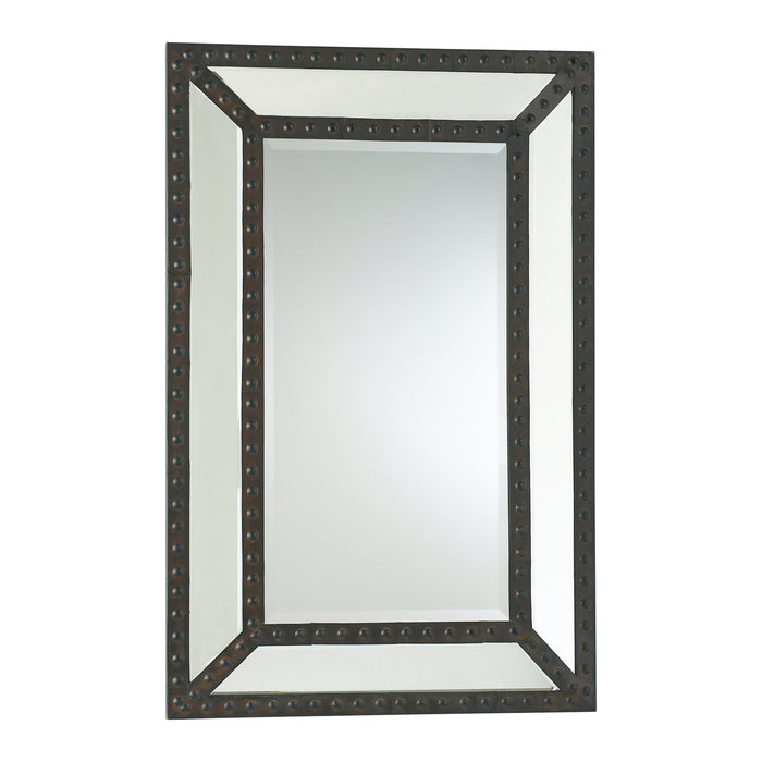 Quorum Home Cyan - 04134 - Mirror - Rust