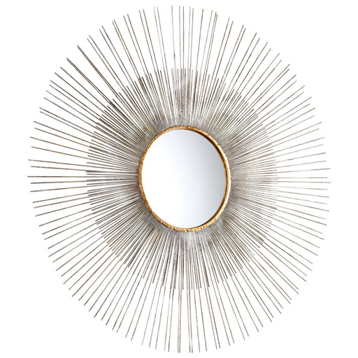 Quorum Home Cyan - 05539 - Mirror - Antiqued Silver Leaf