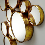 Quorum Home Cyan - 05825 - Mirror - Gold