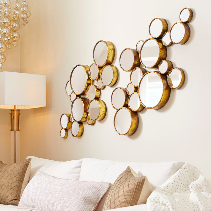 Quorum Home Cyan - 05825 - Mirror - Gold