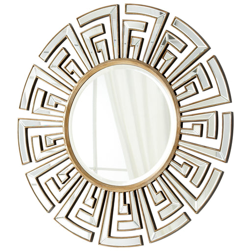 Quorum Home Cyan - 05941 - Mirror - Clear And Gold