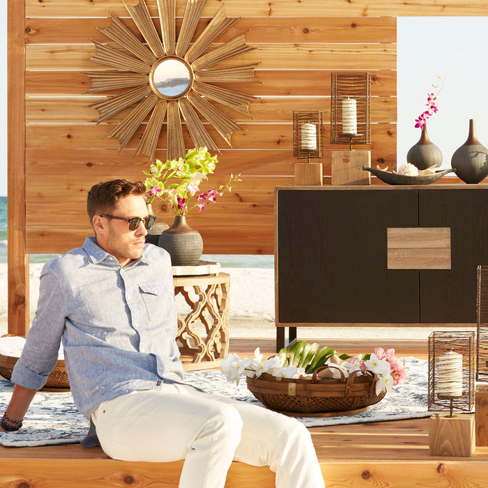 Quorum Home Cyan - 06559 - Coffee Table - Black Forest Grove