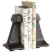 Quorum Home Cyan - 07230 - Bookends - Zinc