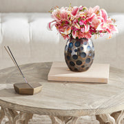 Quorum Home Cyan - 07998 - Vase - Antique Brass