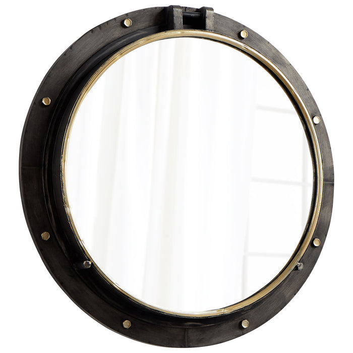 Quorum Home Cyan - 08456 - Mirror - Canyon Bronze And Gold
