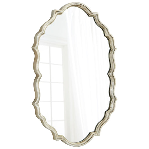 Quorum Home Cyan - 08556 - Mirror - White Patina