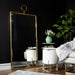 Quorum Home Cyan - 08589 - Mirror - Brass