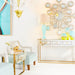 Quorum Home Cyan - 08729 - Side Table - Aged Brass