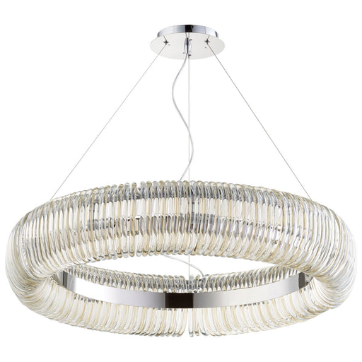Quorum Home Cyan - 08850 - Ten Light Pendant - Chrome