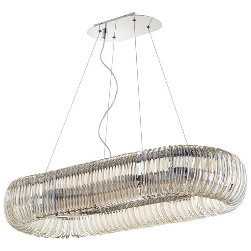 Quorum Home Cyan - 08851 - Eight Light Pendant - Chrome