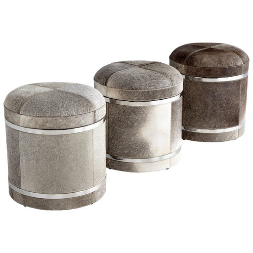 Quorum Home Cyan - 08876 - Stool - Grey
