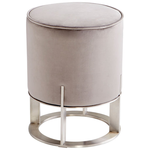 Quorum Home Cyan - 09593 - Ottoman - Brushed Stainless Steel