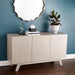 Quorum Home Cyan - 09608 - Planter - Antique White Blue Accents