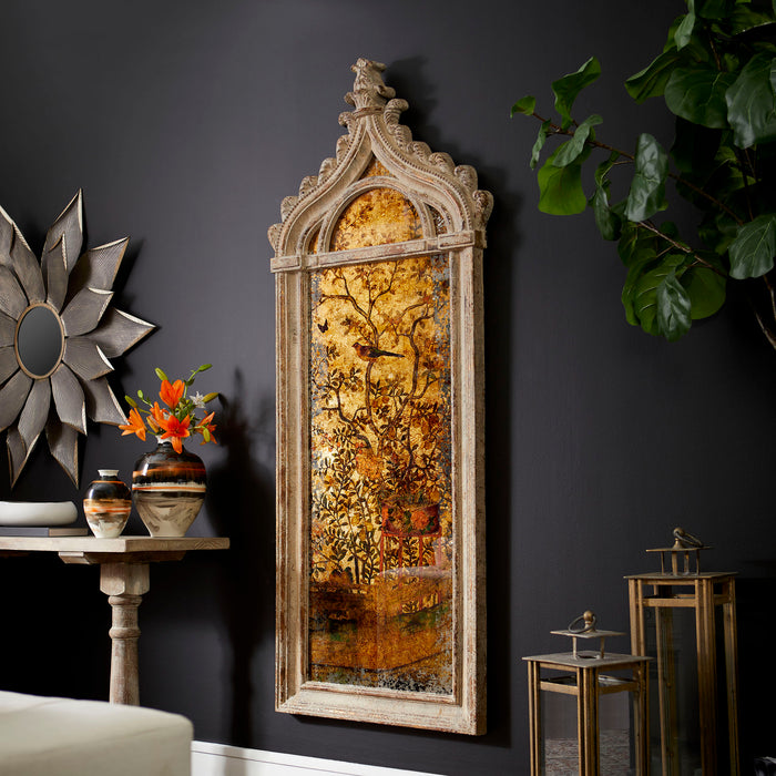 Quorum Home Cyan - 09696 - Wall Art - Rustic Gold