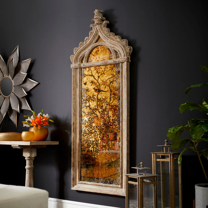 Quorum Home Cyan - 09696 - Wall Art - Rustic Gold