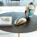 Quorum Home Cyan - 09711 - Table - Bronze And Brass