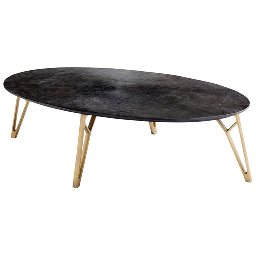 Quorum Home Cyan - 09711 - Table - Bronze And Brass